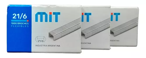 Broche Mit N°21/6 (1000unid) x 12 cajas.