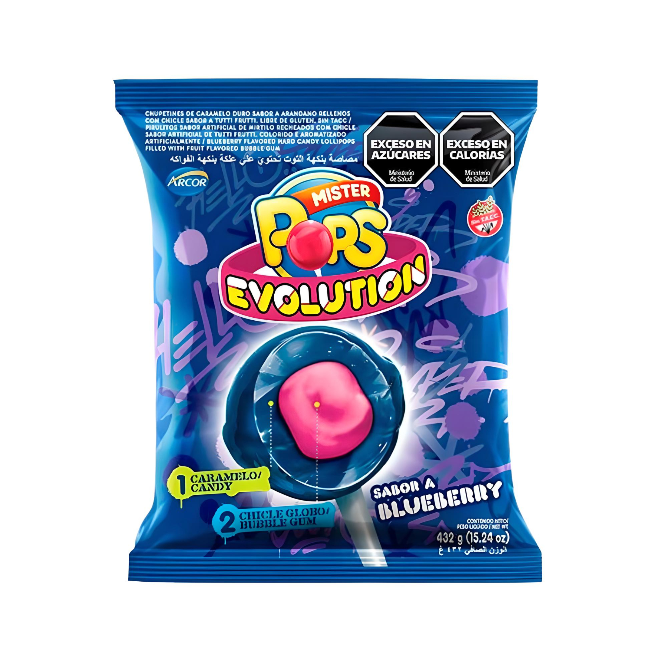 Chupetin Mister Pops Bolsa X 24Und.