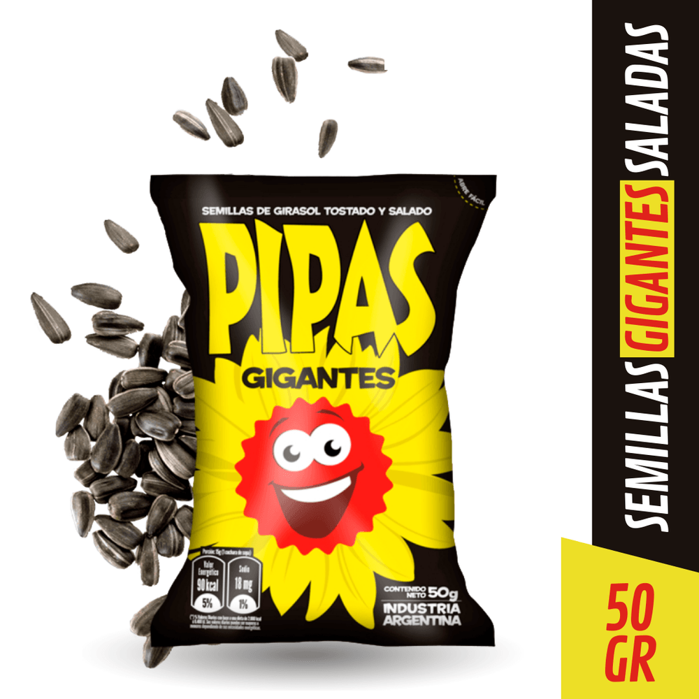 Pipas Gigantes Caja X 12Und.