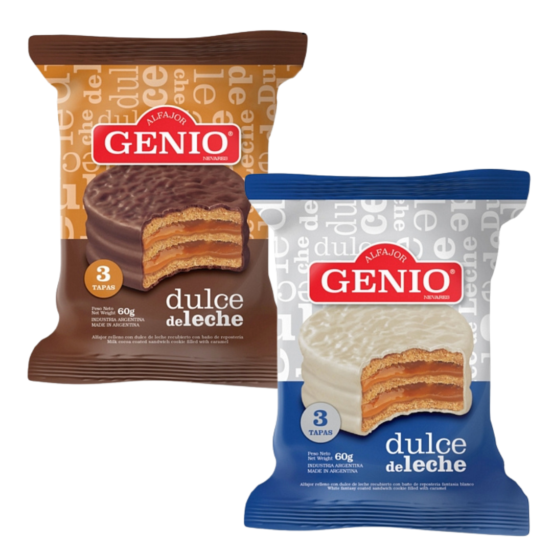 Alfajor Genio Caja X 24Und.