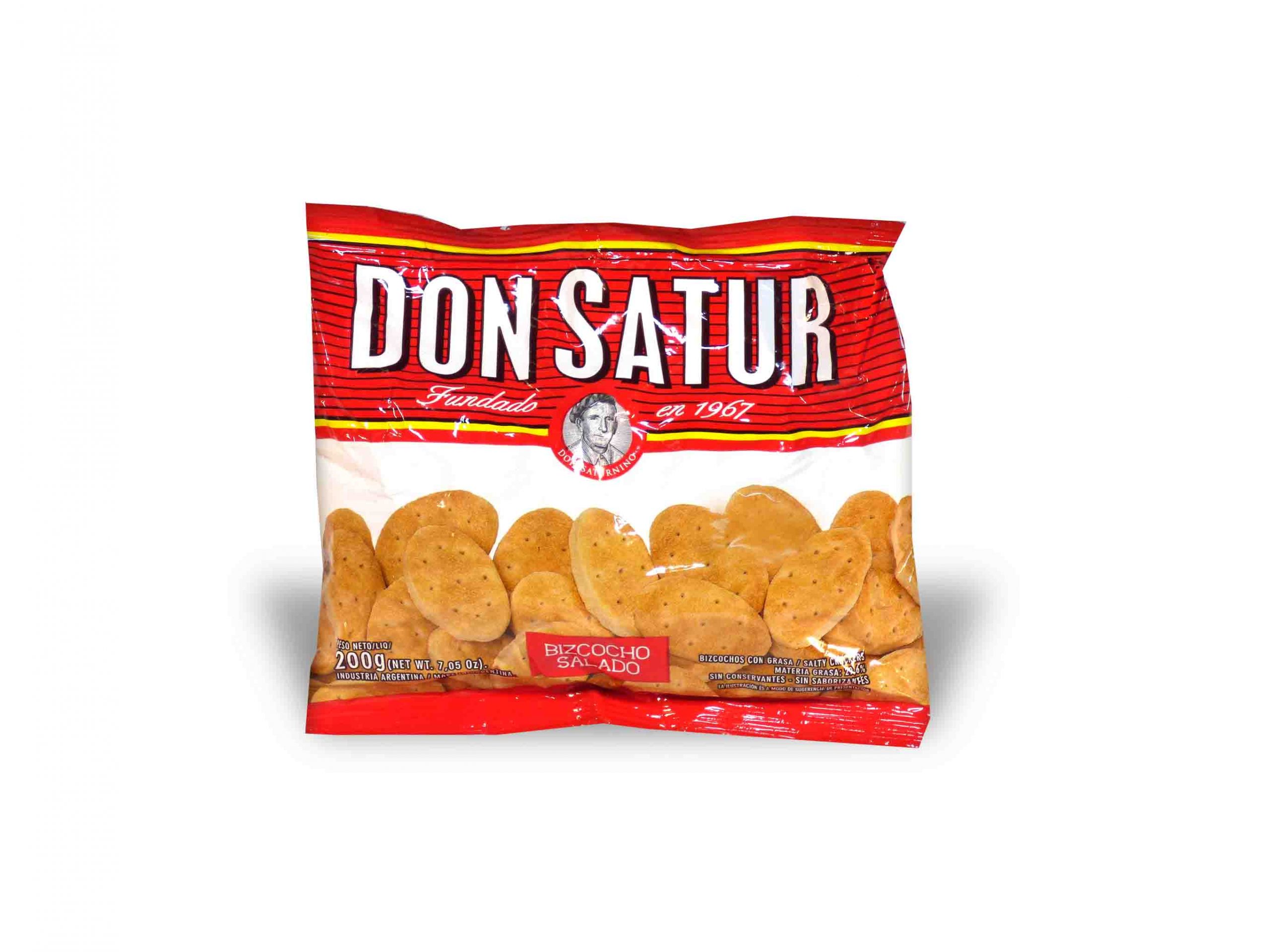 Bizcochos Salados Don Satur Caja x 30 unid.
