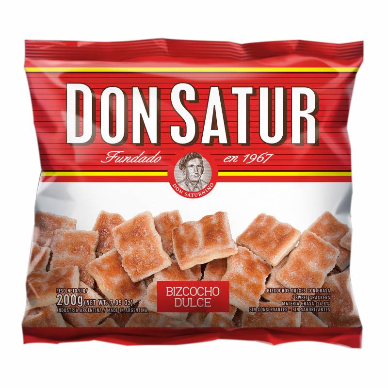 Bizcochos Dulces Don Satur Caja x 30unid.