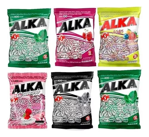 Caramelos Alka Bolsa X 400Und.