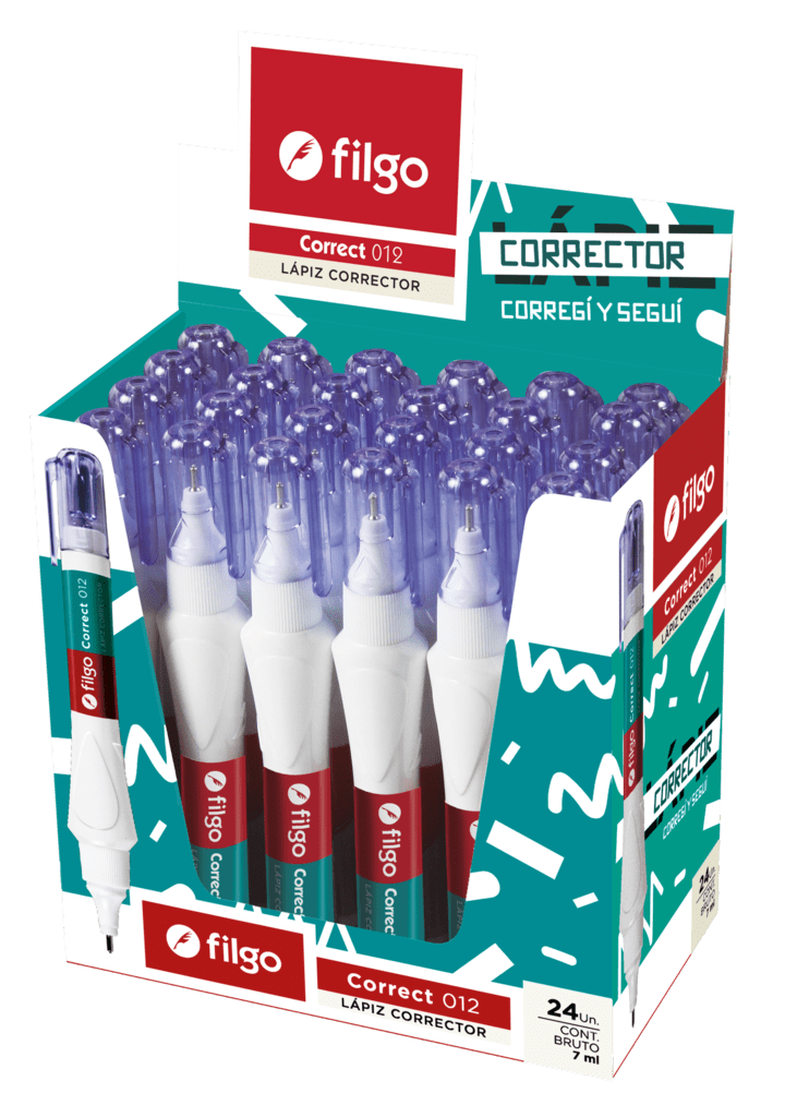 Corrector Filgo x 12 unid.
