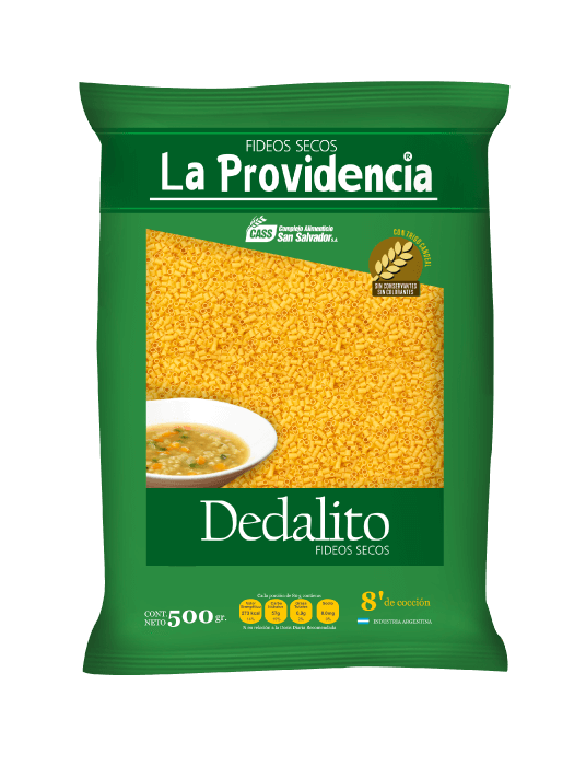 Fideos La Providencia Dedalito X 20Und
