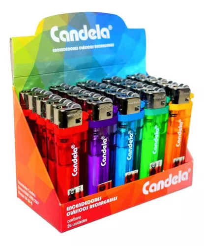 Encendedores Candela 25Und.