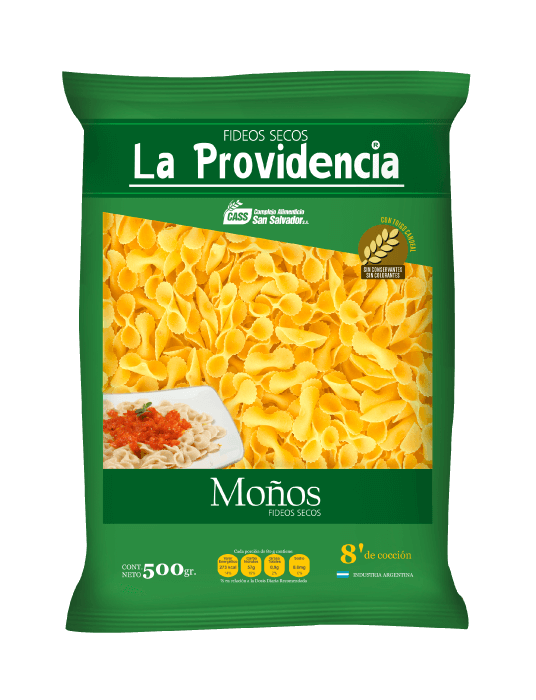 Fideos La Providencia Moños X 12Und