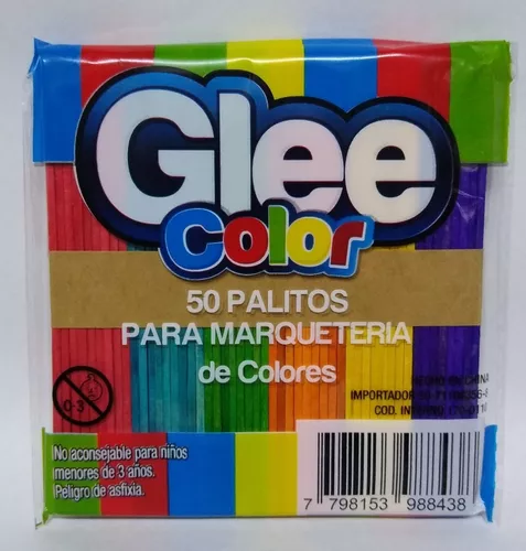 Palitos Glee Color 50und