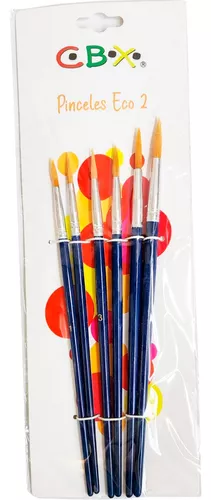 Bolsa x 6 Pinceles CBX x 12 pack