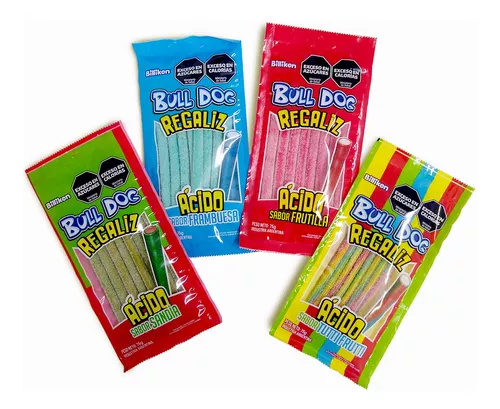 Regaliz Bulldog Caja X 12 Und.