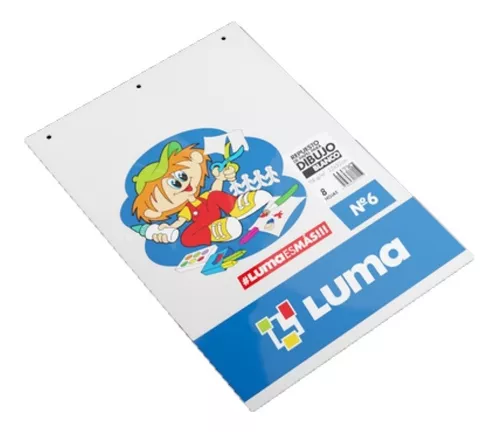 Repuesto Luma P/Dibujo N°6 8Hojas x 12 pack