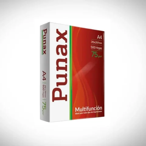 Resma A4 Punax 75G.