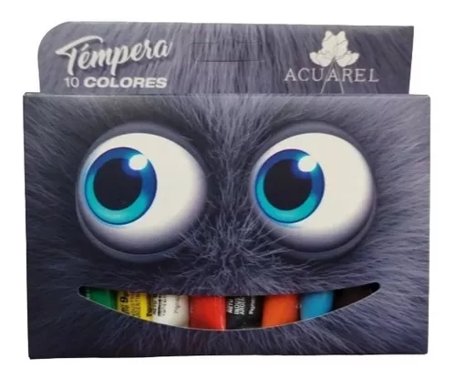 Tempera Acuarel X10 Surtidas