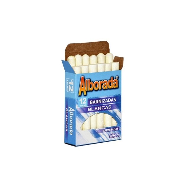 Tiza Alborada X12Und. Blanca